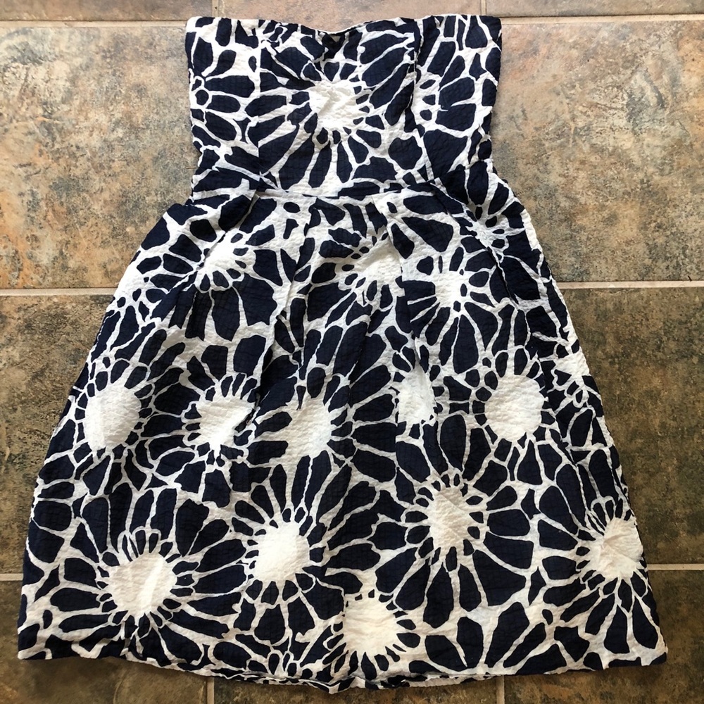 J Crew Strapless Dress